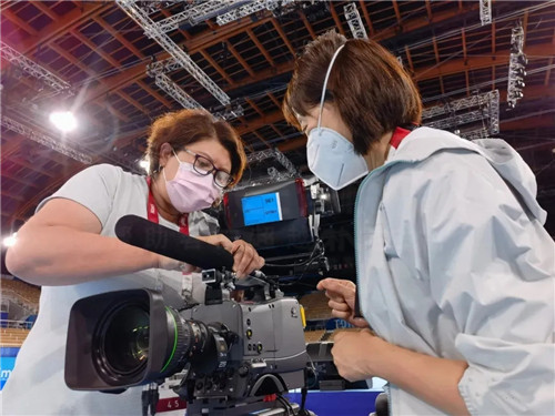 東京奧運會聲光視訊工作團隊！